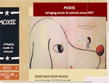 Tablet Screenshot of gomoxie.org